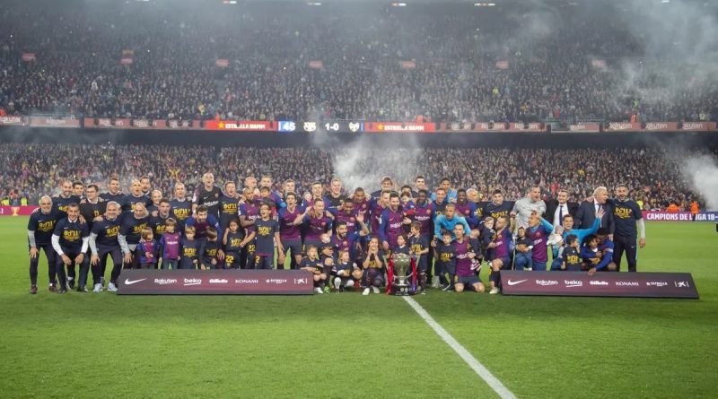 Барселона Ла Лига шампиони