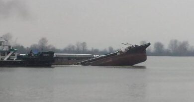 Товарен кораб с тор потъна в Дунав