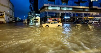 Проливен дъжд наводни Дубай