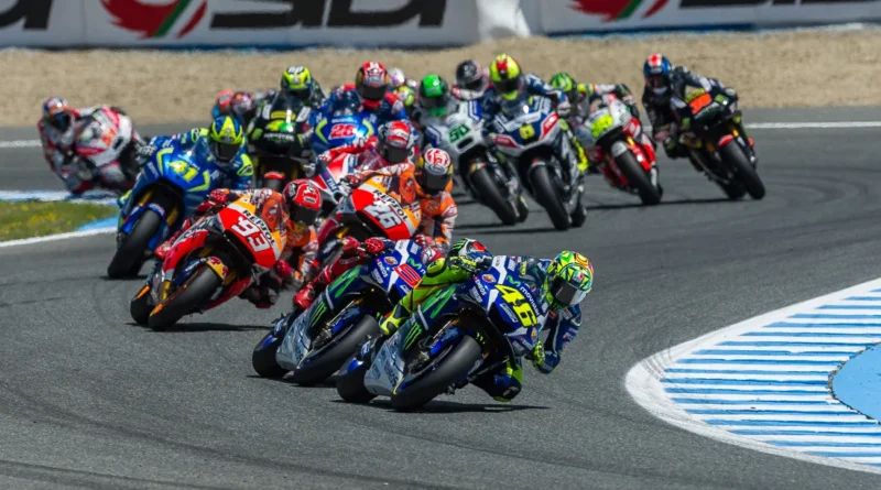 the moto gp race