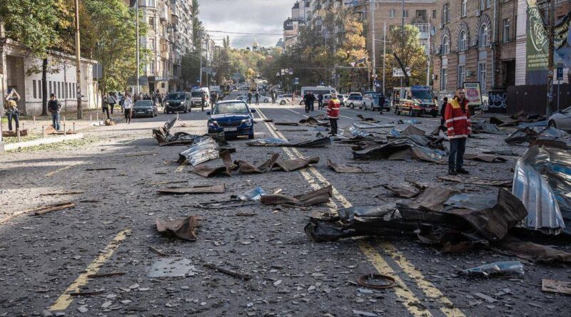 Russian attack in Kyiv