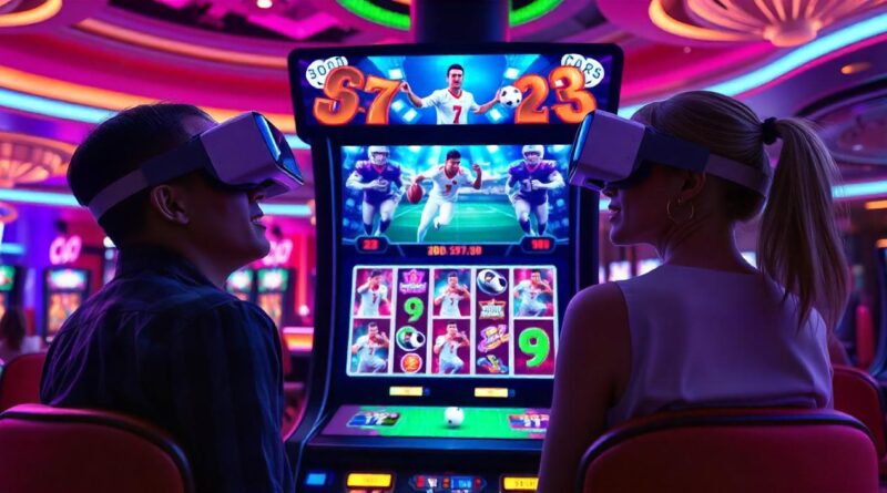 implementing virtual and augmented reality in football casino slots in casinos