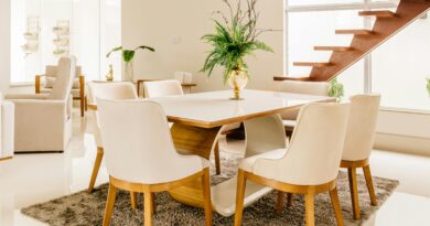 white dining chairs