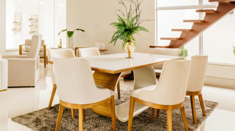 white dining chairs