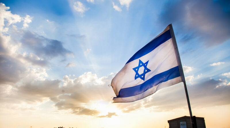 the flag of Israel