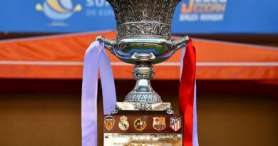 the Spanish King's Cup trophy