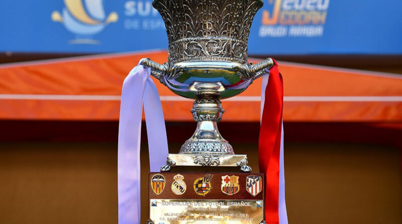 the Spanish King's Cup trophy