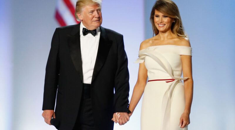 Melania Trump and Donald Trump