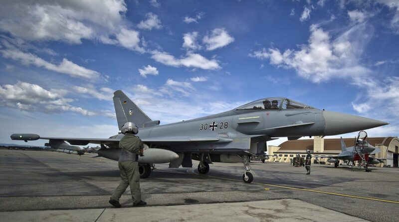 A German Eurofighter