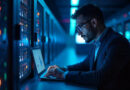 man tests algorithms in online casino