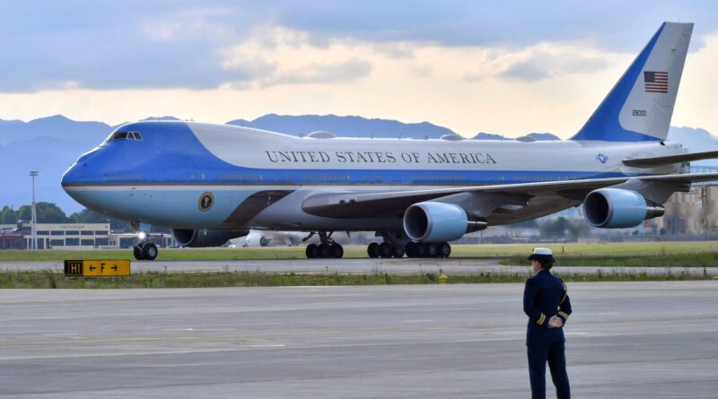 Trump replaces Air Force One with a flying palace