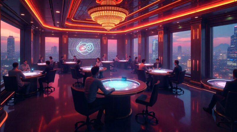 VIP customers in a casino