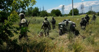 Ukrainian robots and drones