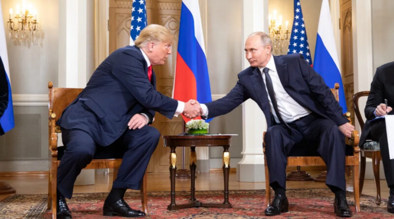 Donald Trump and Vladimir Putin