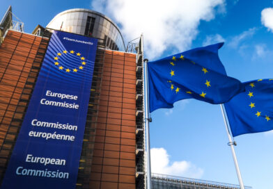 Brussels,/,Belgium,-,11/10/2019,-,European,Union,Flags,Waving